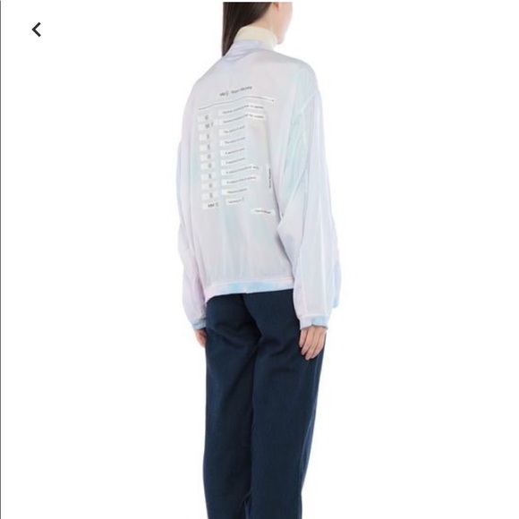 NWT! MM6 MAISON Margiela Bomber Jacket size 38 - Picture 3 of 16